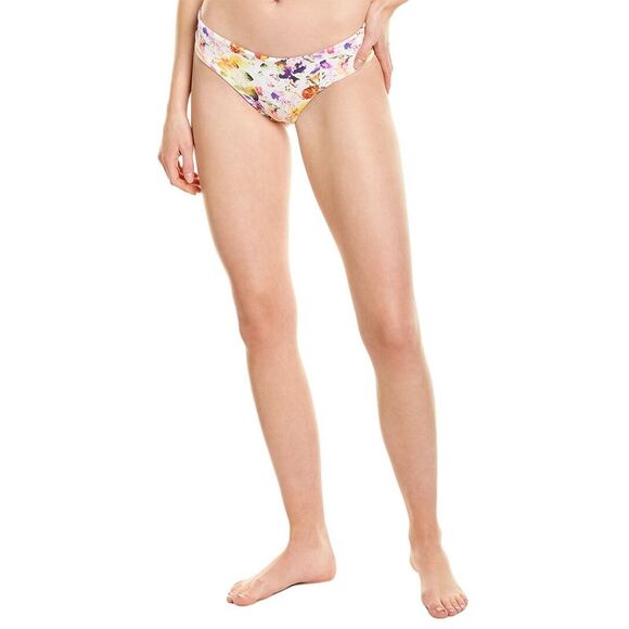 Martha Rey Womens  La Isla Bikini Bottom, White - Picture 1 of 3